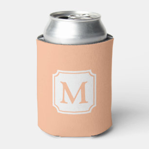 Colour of the year 2024 Peach Monogram Can Cooler