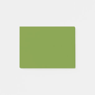 colour olive drab post-it notes