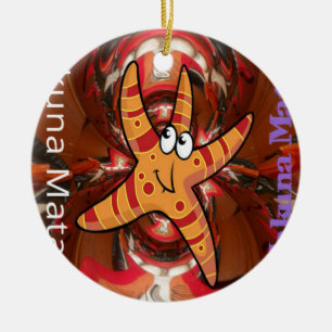 Colour on the run ceramic tree decoration