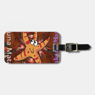 Colour on the run luggage tag