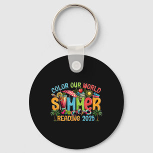 Colour Our World Summer 2025 Summer Reading Progra Key Ring