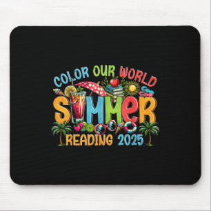 Colour Our World Summer 2025 Summer Reading Progra Mouse Mat