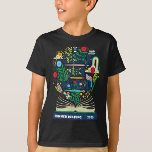 Colour Our World Summer Reading 2025 Boho Wildflow T-Shirt