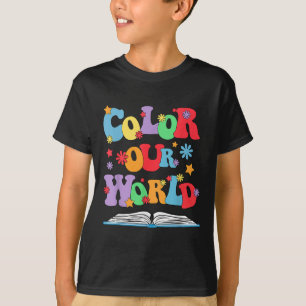 Colour Our World Summer Reading 2025 Creativity En T-Shirt