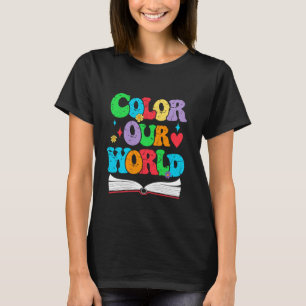 Colour Our World Summer Reading 2025 Creativity En T-Shirt