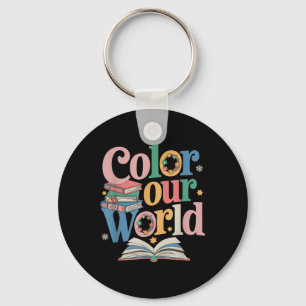 Colour Our World Summer Reading 2025 Creativity Wi Key Ring
