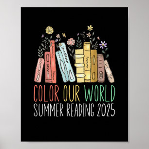 Colour Our World Summer Reading 2025 Poster