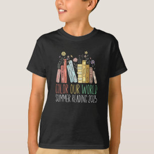 Colour Our World Summer Reading 2025 T-Shirt
