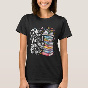 Colour Our World Summer Reading 2025 T-shirt.png T-Shirt