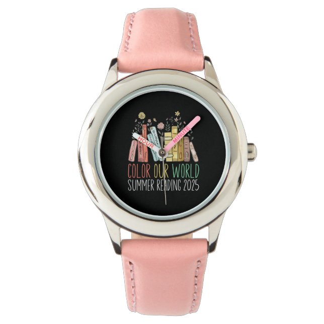 Colour Our World Summer Reading 2025 Watch (Front)