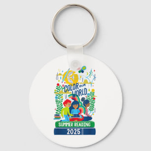 Colour Our World Summer Reading Program 2025 Book  Key Ring