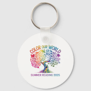 Colour Our World Summer Reading Program 2025 Book  Key Ring