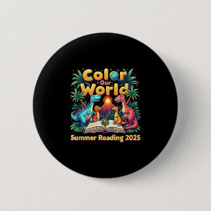 Colour Our World Summer Reading Program Rainbow 20 6 Cm Round Badge