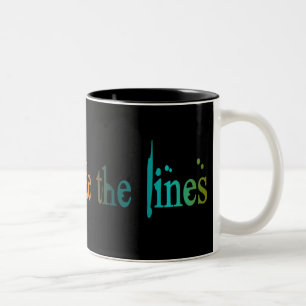 Colour Outside The Lines Two-Tone Coffee Mug