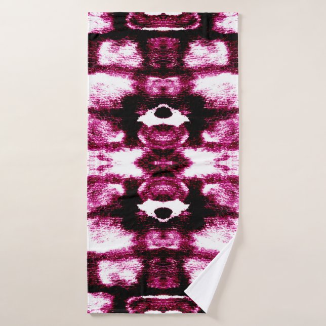 Colour Paint Background. Aquarelle Art. Liquid Ink Bath Towel (Bath Towel)