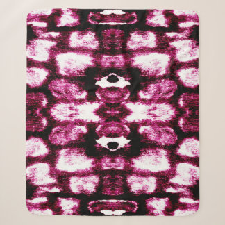 Colour Paint Background. Aquarelle Art. Liquid Ink Sherpa Blanket