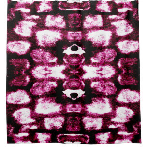 Colour Paint Background. Aquarelle Art. Liquid Ink Shower Curtain