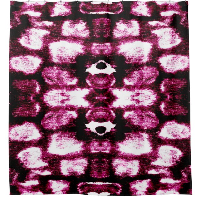 Colour Paint Background. Aquarelle Art. Liquid Ink Shower Curtain (Front)