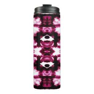 Colour Paint Background. Aquarelle Art. Liquid Ink Thermal Tumbler