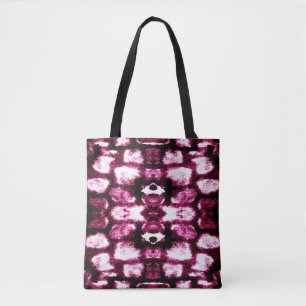 Colour Paint Background. Aquarelle Art. Liquid Ink Tote Bag