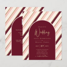 Colour Palette Burgundy Pink Gold Wedding