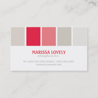 Colour Palette Business/Calling Cards