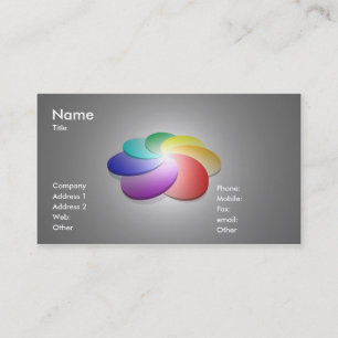 Colour Palette Business Card