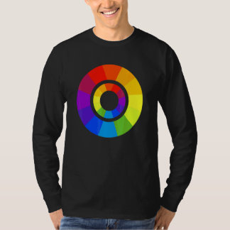 Colour Palette Circle Paint Painter Teacher Design T-Shirt