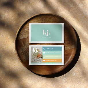 Colour Palette   Monogram Business Card