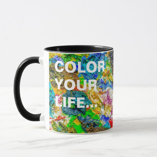 Colour palette mug (Left)