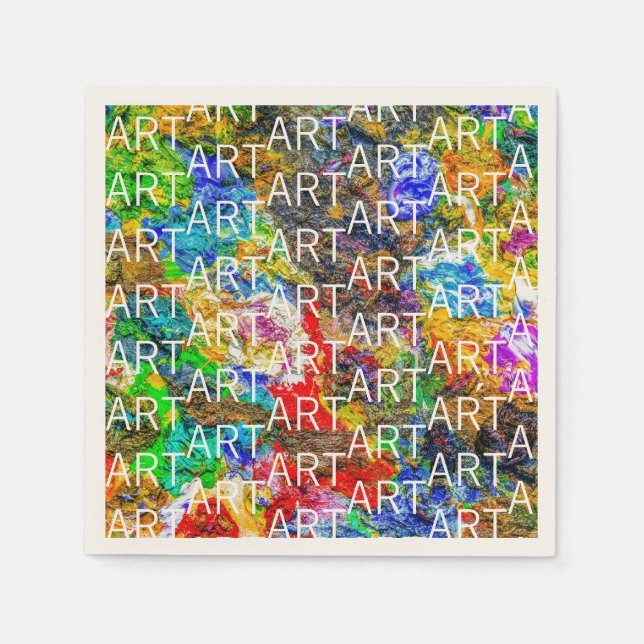 Colour palette napkin (Front)