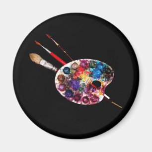 COLOUR PALETTE,Painter Artist Magnet