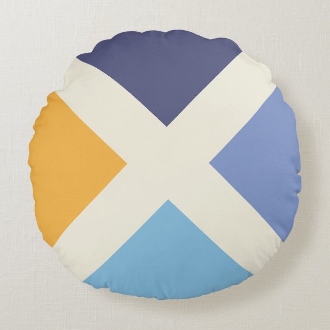 Colour Palette Round Cushion (Front)