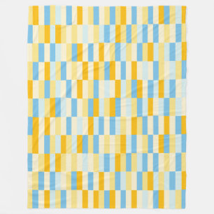 Colour Patchwork Pattern 131214b Fleece Blanket