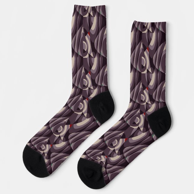 Colour Pattern Socks (Left)
