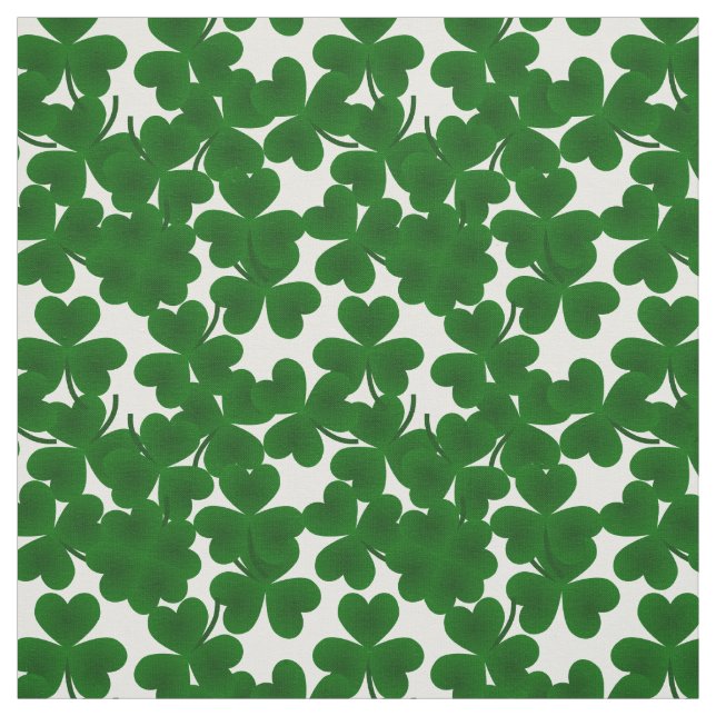 Colour Pattern Spring Shades Cloverleaf Fabric (Swatch)