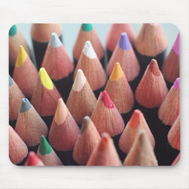 Colour Pencils Mouse Mat (Front)