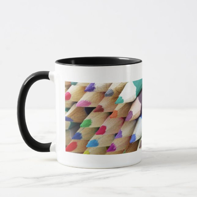 Colour Pencils photo Mug (Left)