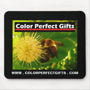 Colour Perfect Gifts Advertisement Bumblebee Necta Mouse Mat