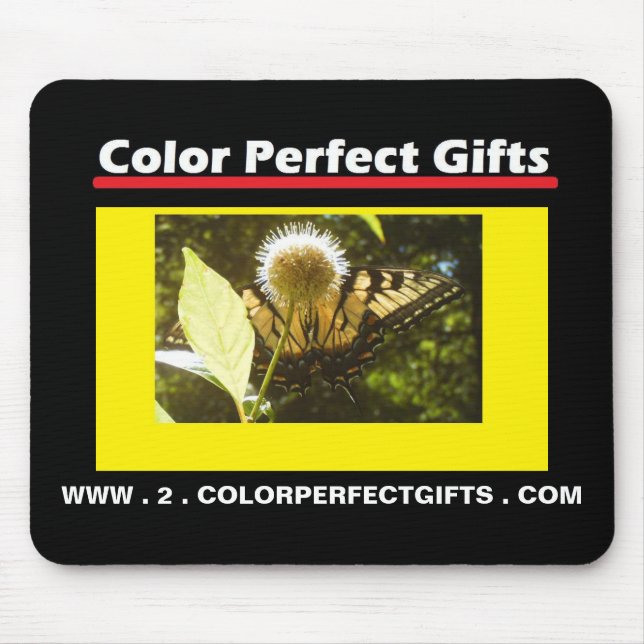 Colour Perfect Gifts Advertisement Demonstration Mouse Mat (Front)