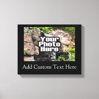 Colour Photo Personalised Canvas Print