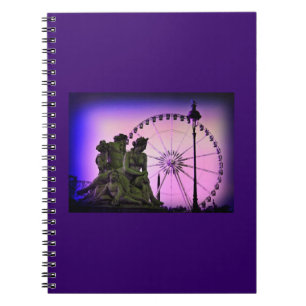 Colour Pinhole Place De La Concorde Notebook