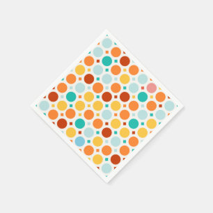 Colour Pop Happy Dots Party Paper Napkins