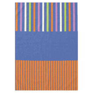 Colour Pop Stripes modern striped design Tablecloth