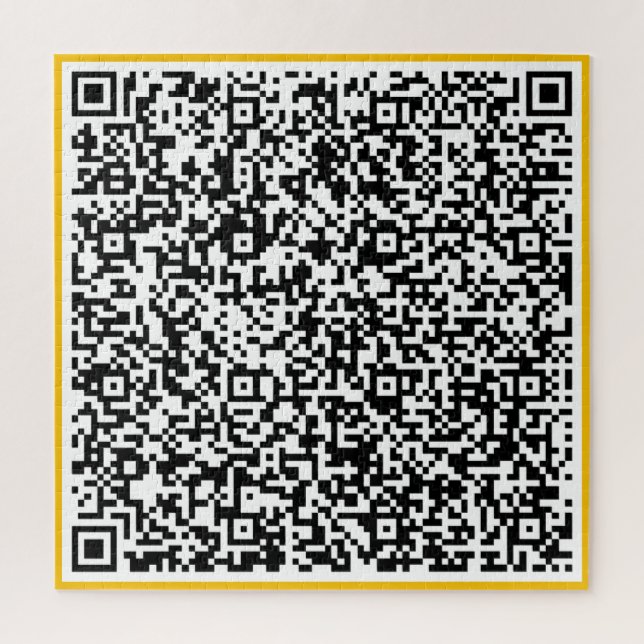 Colour QR Code Puzzle Your Surprise Message Gift (Vertical)