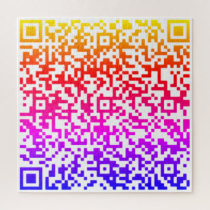 Colour QR Code Scan Puzzle Your Personalised Gift