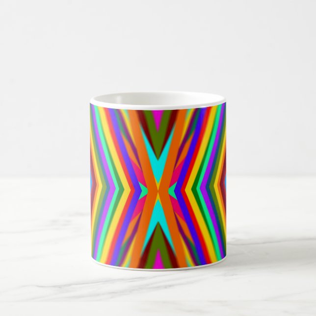 Colour Rays Rainbow Mug (Center)