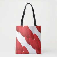 Colour red modern look art like baubles bangles