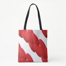 Colour red modern look art like baubles bangles