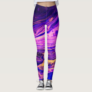 Colour ripple leggings